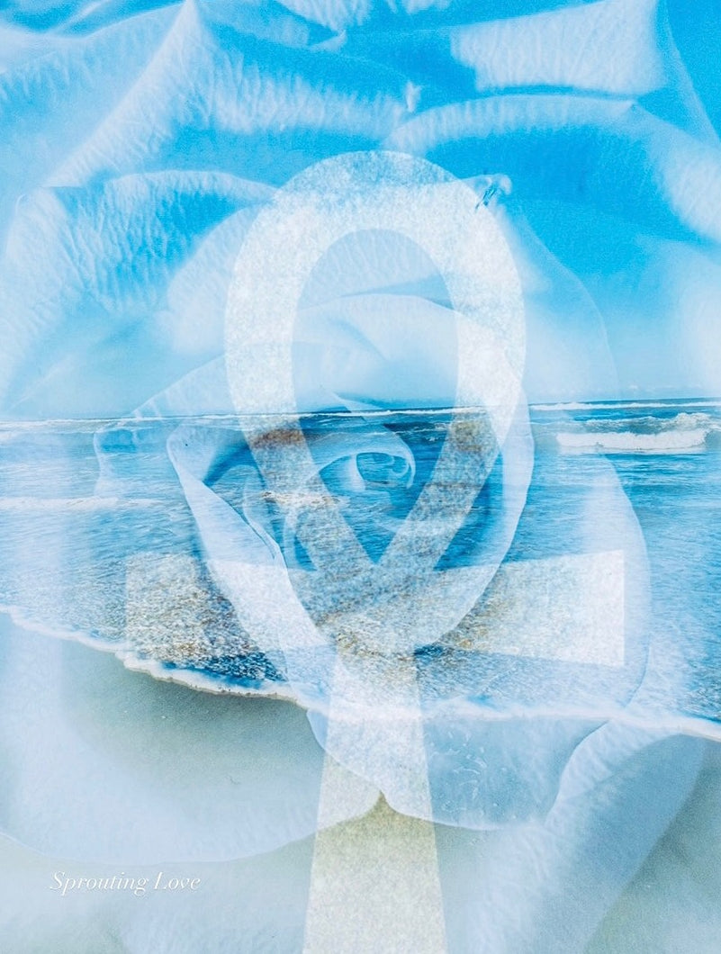 Blue Rose & Golden Ankh Healing Transmission 💙🌟🌹
